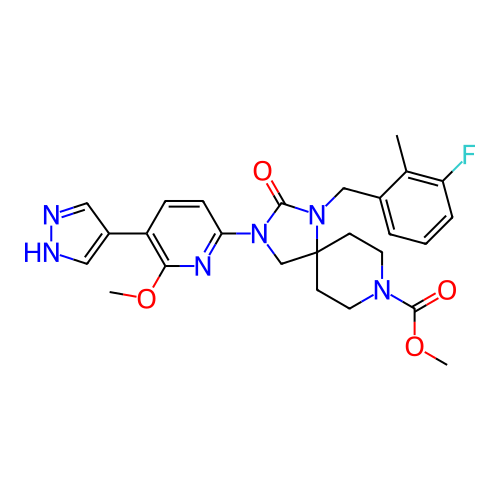 Chemical structure of BindingDB Monomer ID 464223