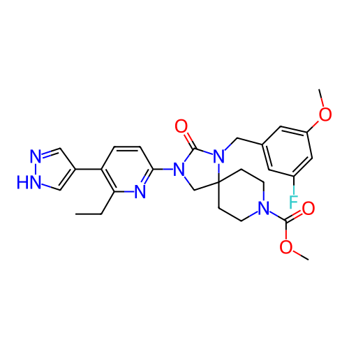 Chemical structure of BindingDB Monomer ID 464227