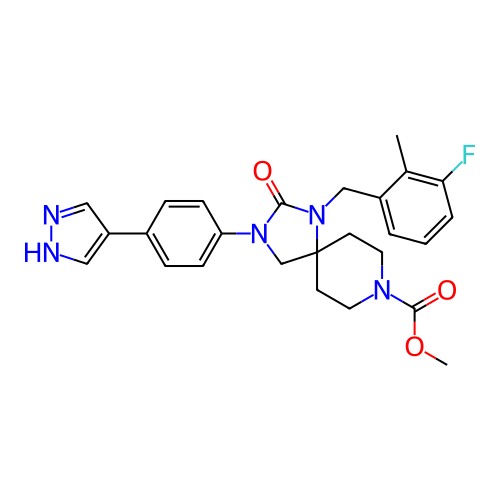 Chemical structure of BindingDB Monomer ID 464228