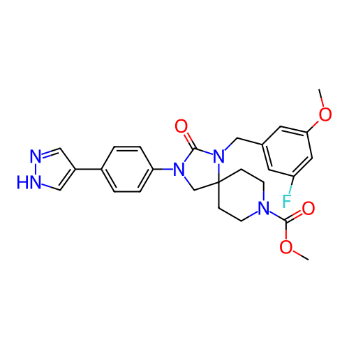 Chemical structure of BindingDB Monomer ID 464229