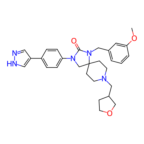 Chemical structure of BindingDB Monomer ID 464234