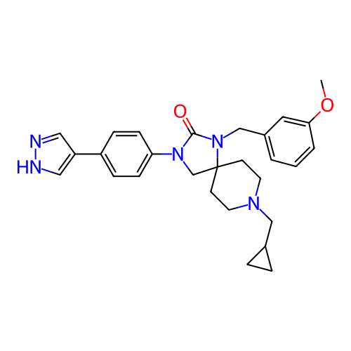 Chemical structure of BindingDB Monomer ID 464235