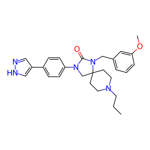 Chemical structure of BindingDB Monomer ID 464236