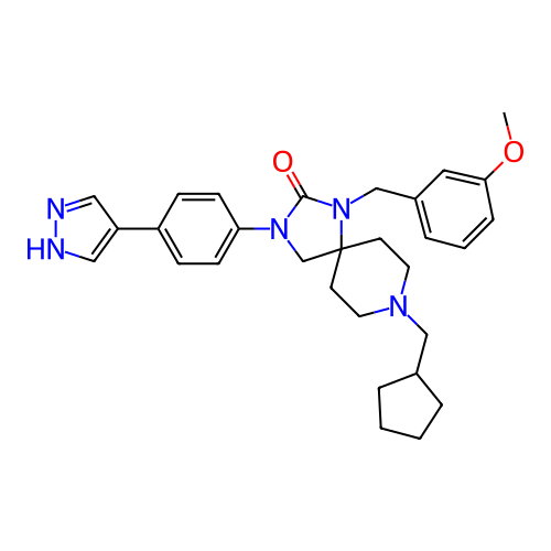 Chemical structure of BindingDB Monomer ID 464238