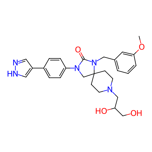 Chemical structure of BindingDB Monomer ID 464239