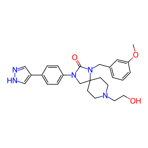 Chemical structure of BindingDB Monomer ID 464260