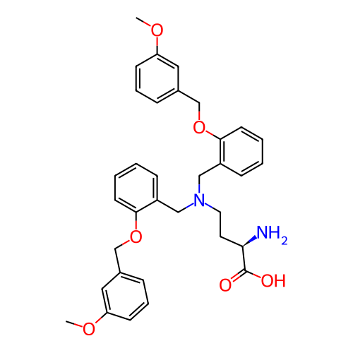 Chemical structure of BindingDB Monomer ID 464408