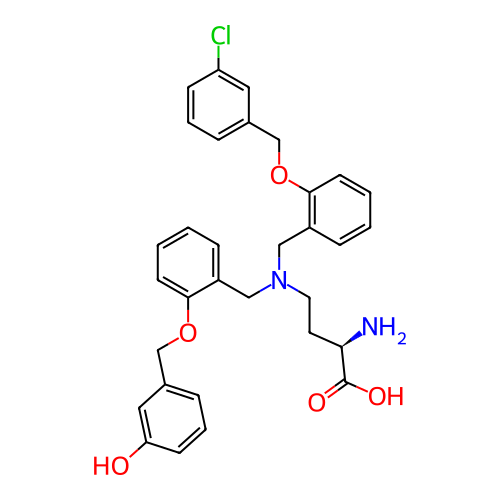 Chemical structure of BindingDB Monomer ID 464411
