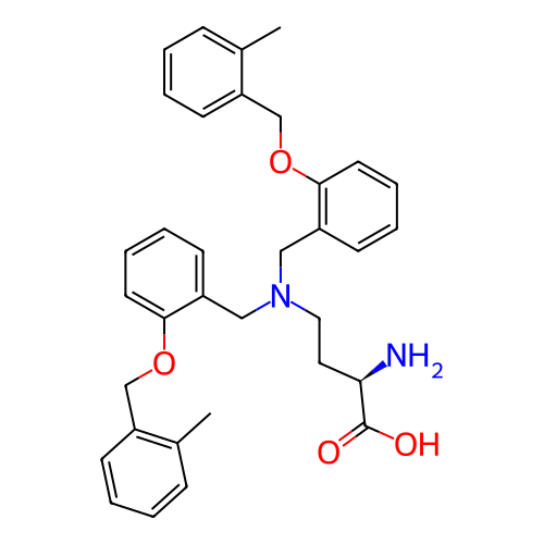 Chemical structure of BindingDB Monomer ID 464417