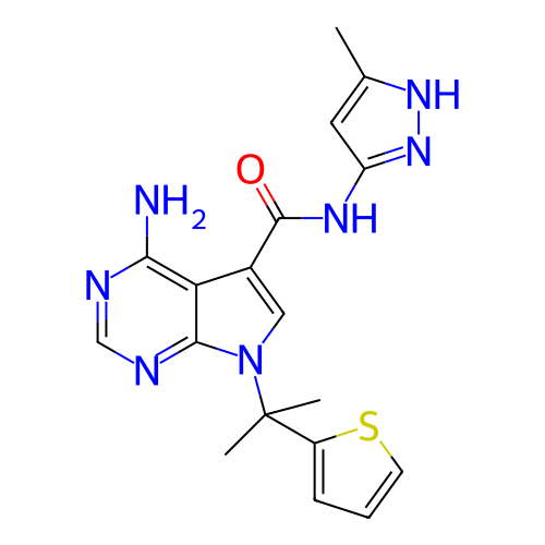 Chemical structure of BindingDB Monomer ID 464423