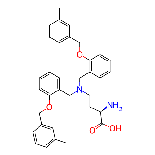Chemical structure of BindingDB Monomer ID 464424