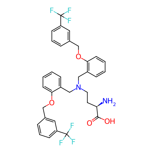 Chemical structure of BindingDB Monomer ID 464430
