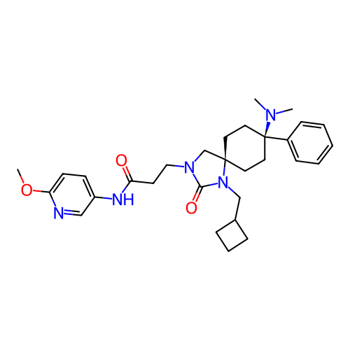 Chemical structure of BindingDB Monomer ID 464434