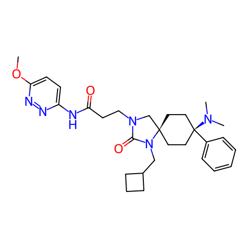 Chemical structure of BindingDB Monomer ID 464436