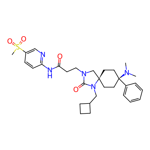 Chemical structure of BindingDB Monomer ID 464437