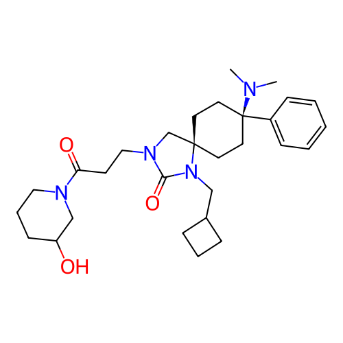 Chemical structure of BindingDB Monomer ID 464447