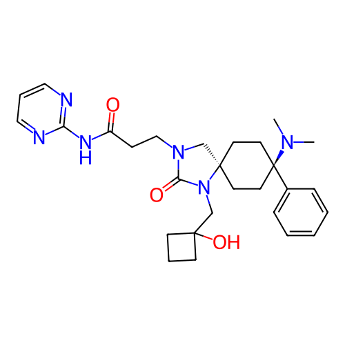 Chemical structure of BindingDB Monomer ID 464452