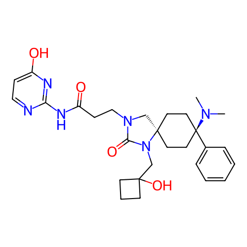 Chemical structure of BindingDB Monomer ID 464454
