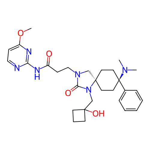 Chemical structure of BindingDB Monomer ID 464455