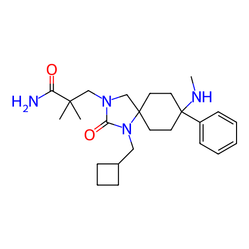 Chemical structure of BindingDB Monomer ID 464456
