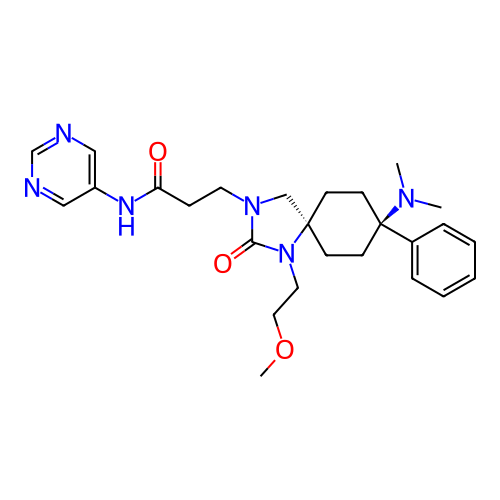 Chemical structure of BindingDB Monomer ID 464463