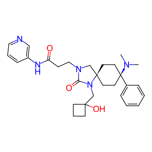 Chemical structure of BindingDB Monomer ID 464466