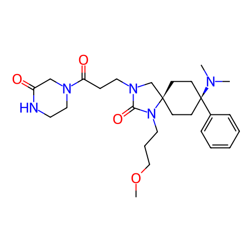 Chemical structure of BindingDB Monomer ID 464471