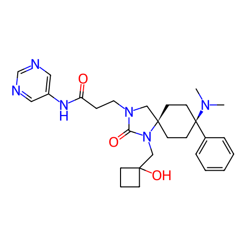 Chemical structure of BindingDB Monomer ID 464481