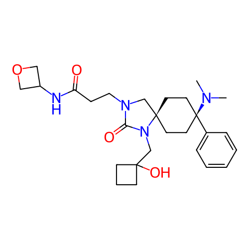 Chemical structure of BindingDB Monomer ID 464485