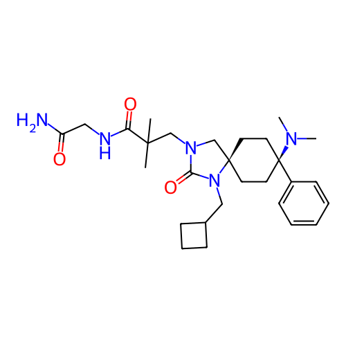 Chemical structure of BindingDB Monomer ID 464486