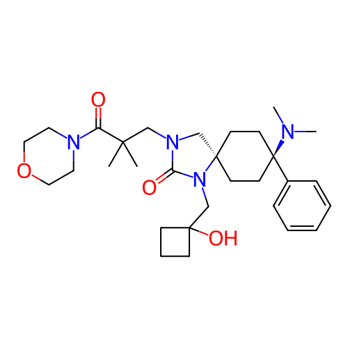 Chemical structure of BindingDB Monomer ID 464501