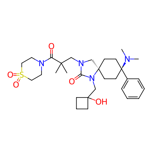 Chemical structure of BindingDB Monomer ID 464504