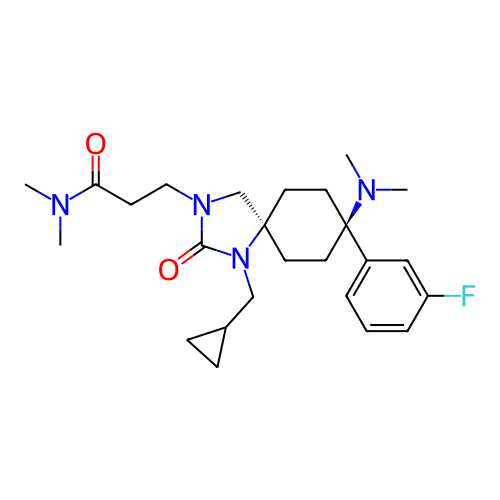 Chemical structure of BindingDB Monomer ID 464507