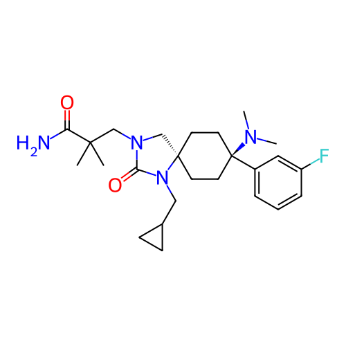 Chemical structure of BindingDB Monomer ID 464508