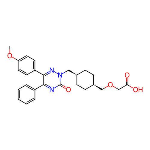 Chemical structure of BindingDB Monomer ID 464509