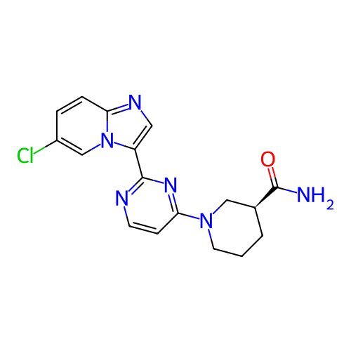 Chemical structure of BindingDB Monomer ID 464765