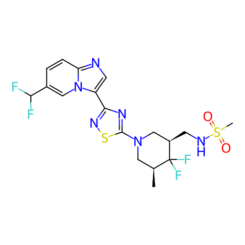 Chemical structure of BindingDB Monomer ID 464766