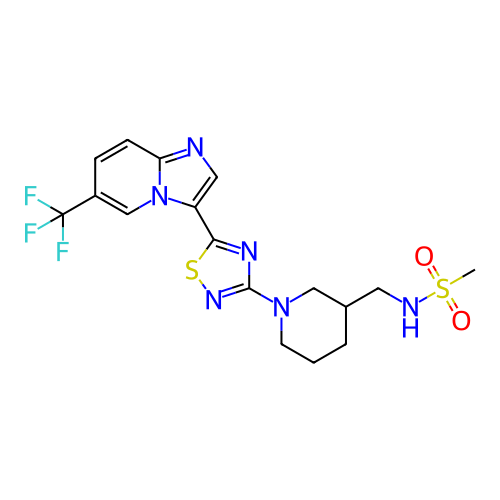 Chemical structure of BindingDB Monomer ID 464774