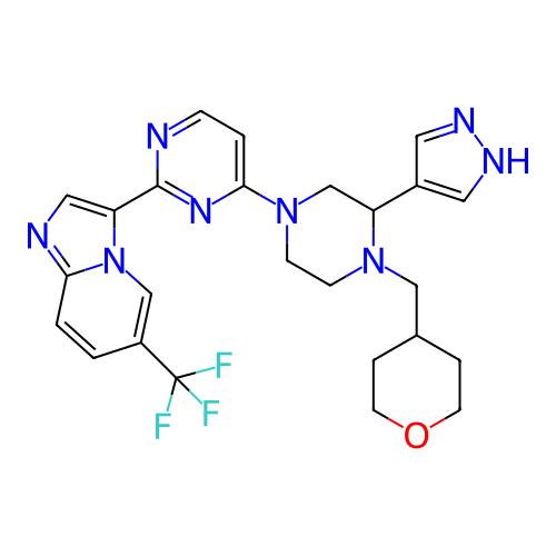 Chemical structure of BindingDB Monomer ID 465021