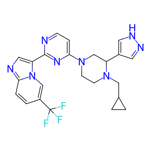 Chemical structure of BindingDB Monomer ID 465036
