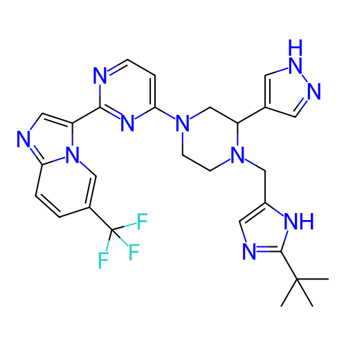 Chemical structure of BindingDB Monomer ID 465040