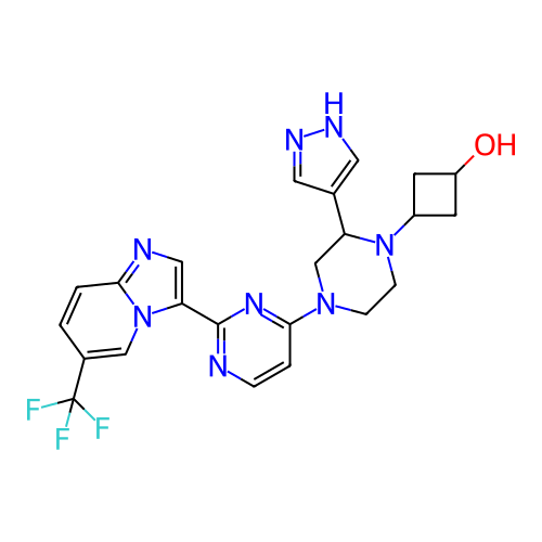 Chemical structure of BindingDB Monomer ID 465048