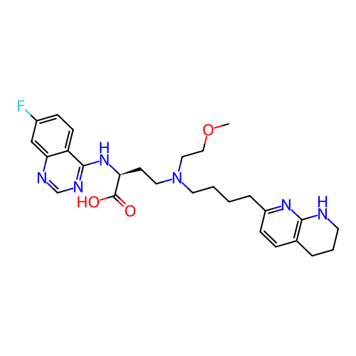 Chemical structure of BindingDB Monomer ID 465218