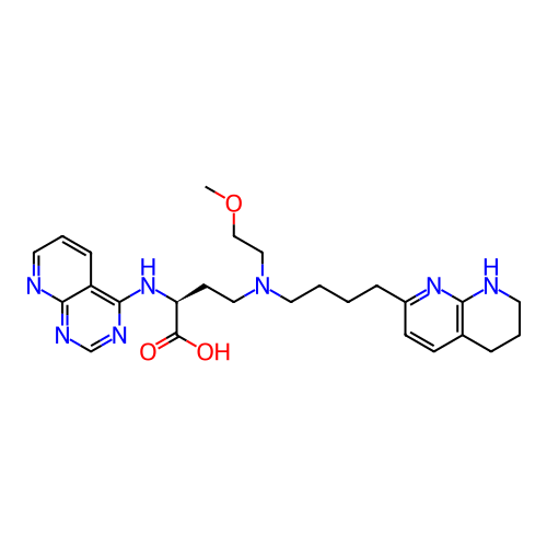 Chemical structure of BindingDB Monomer ID 465222