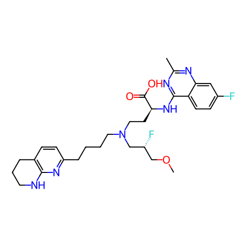 Chemical structure of BindingDB Monomer ID 465243