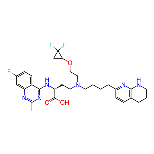 Chemical structure of BindingDB Monomer ID 465253