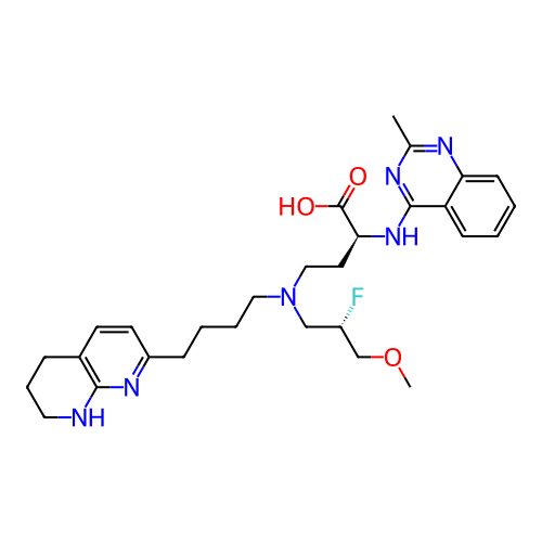 Chemical structure of BindingDB Monomer ID 465257