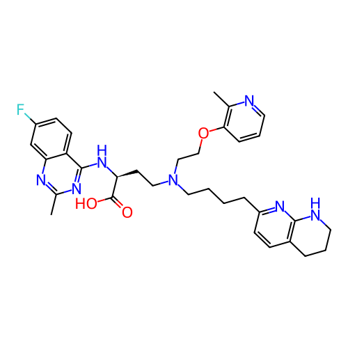 Chemical structure of BindingDB Monomer ID 465264