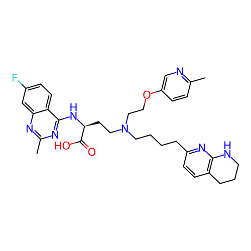 Chemical structure of BindingDB Monomer ID 465267