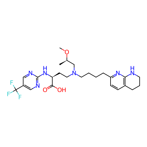 Chemical structure of BindingDB Monomer ID 465280